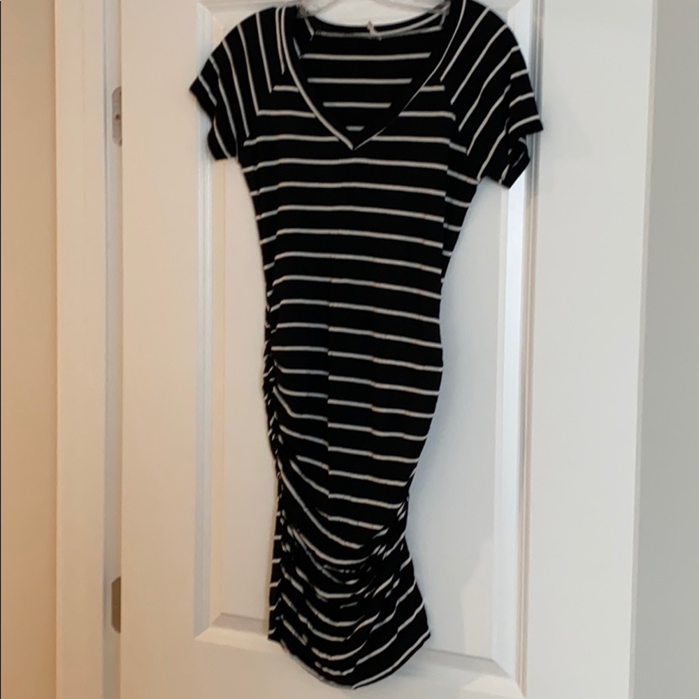 Maternity Stripe Dress